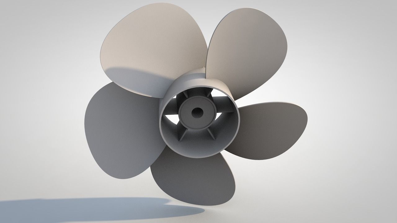 Propeller 3D model_3