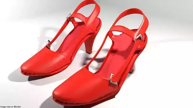 High-heeled Shoe - Type 5