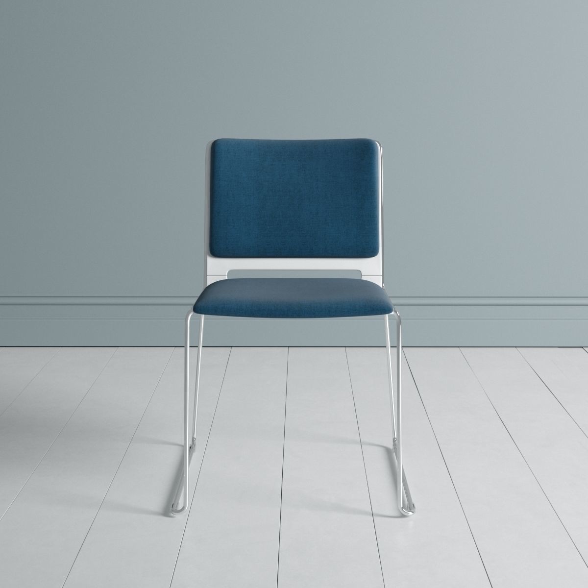 LaFilo Armchair Bench Side Chair Sled Base Swivel Writing 3D model_8