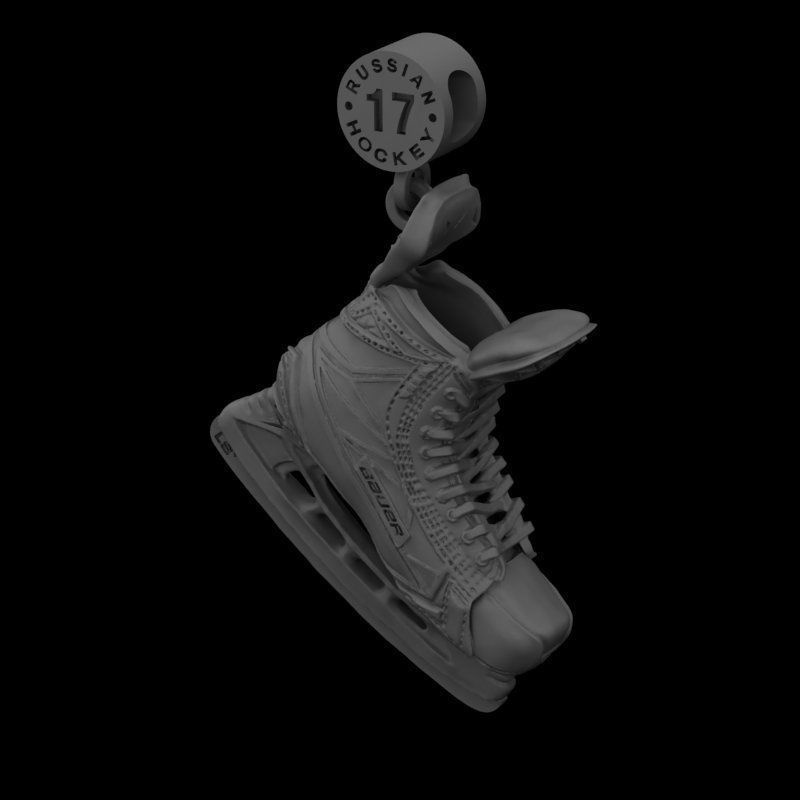 Hockey skates 3D print model