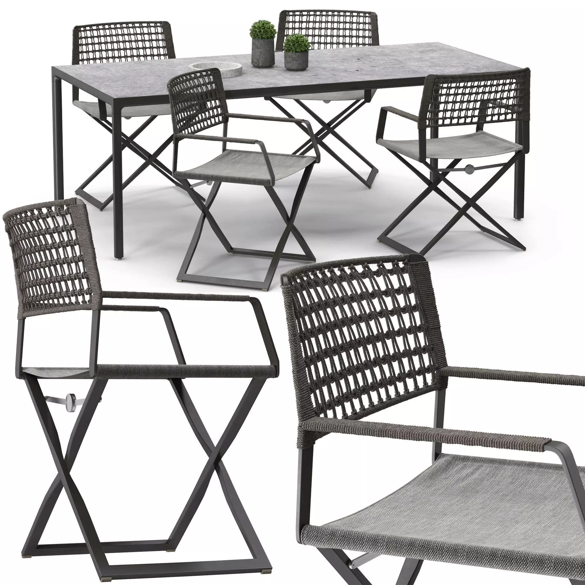 Tribu Regista armchair 01 3D model