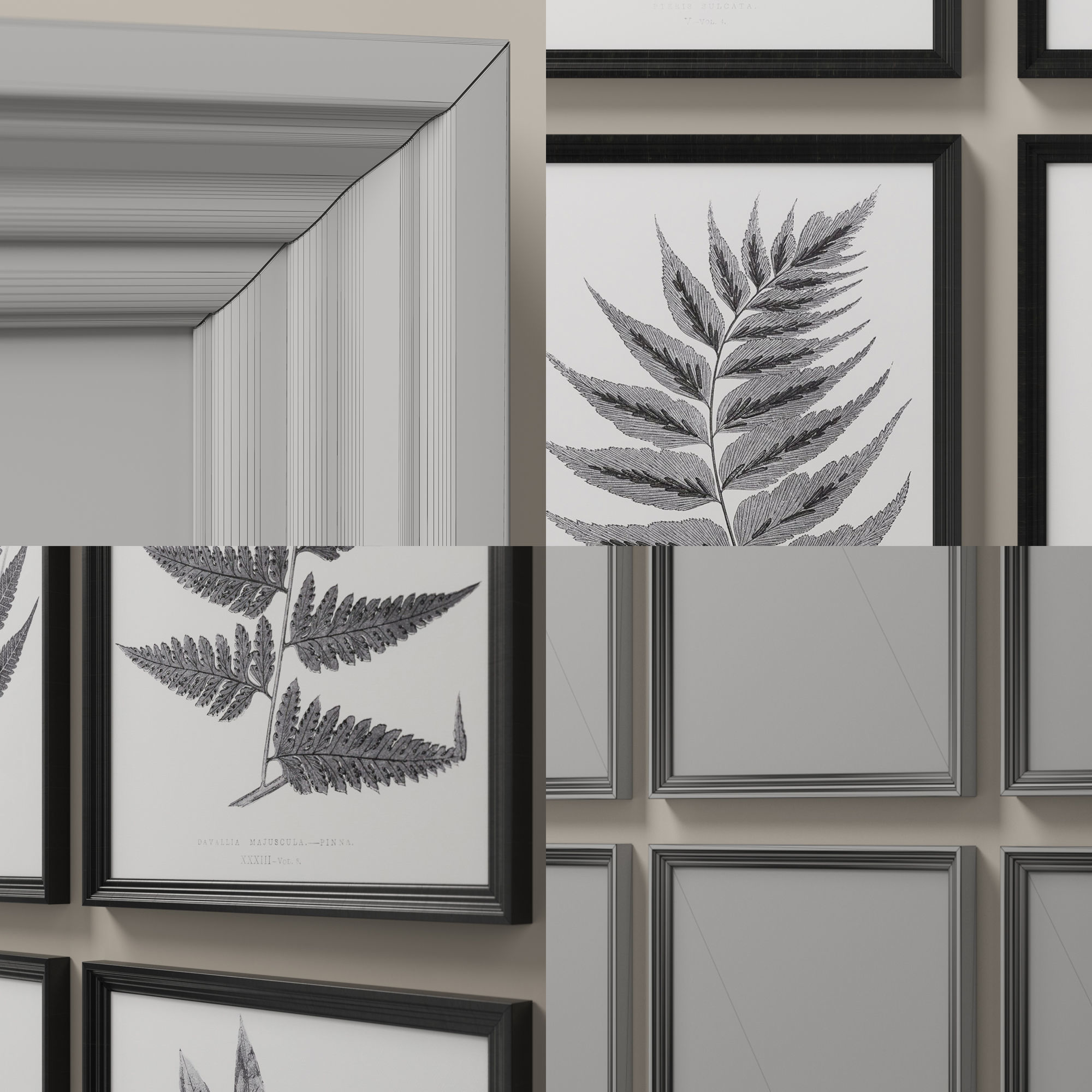 Restoration Hardware posters  3D model_5