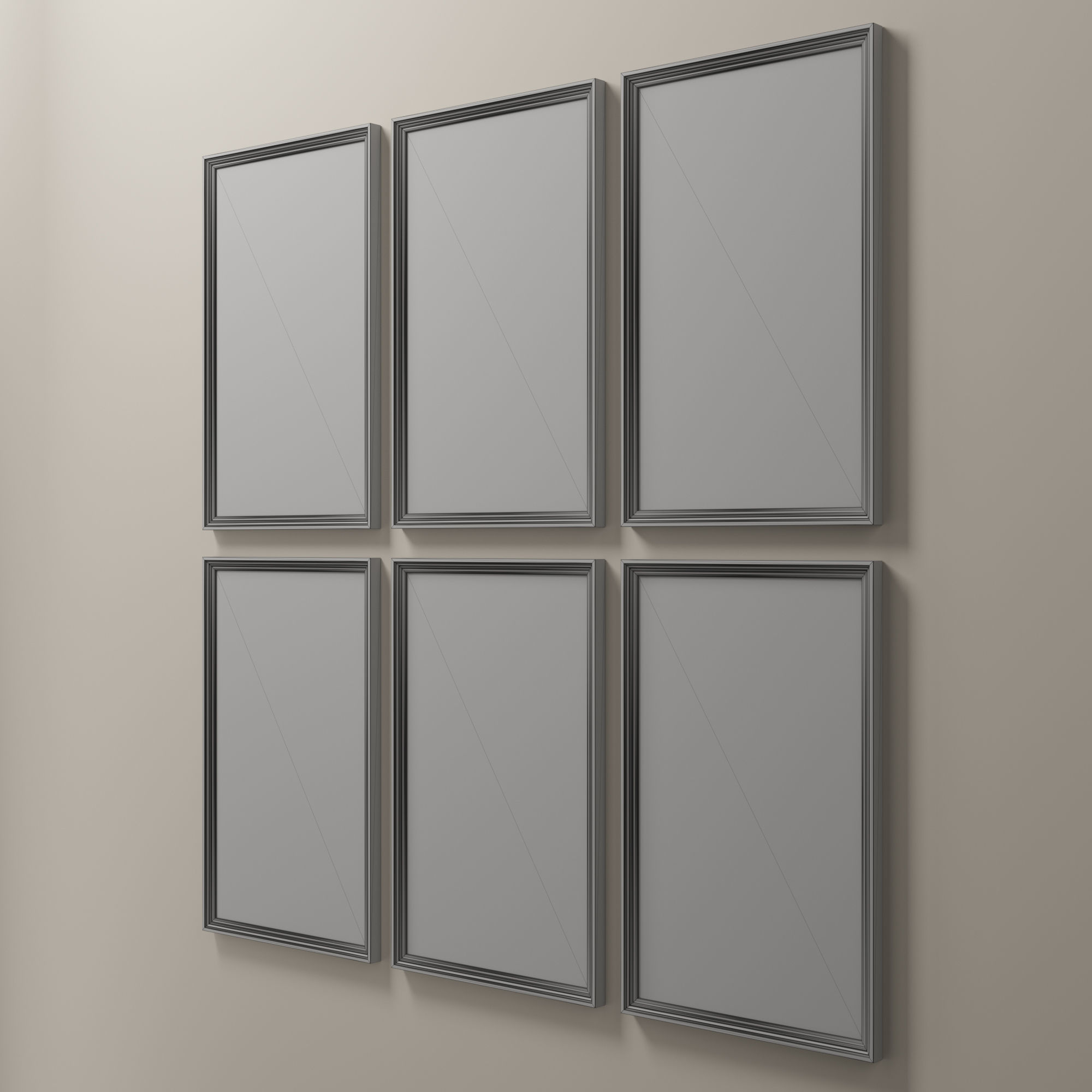 Restoration Hardware posters  3D model_2