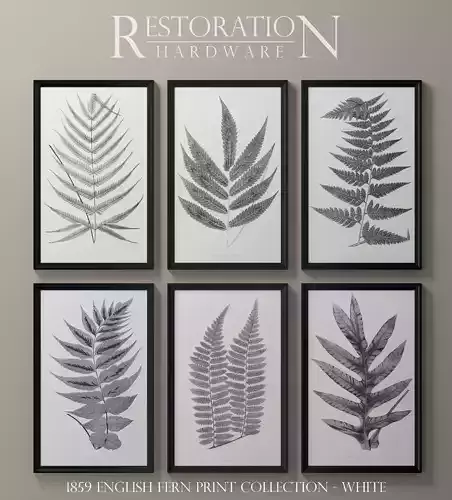 Restoration Hardware posters  3D model
