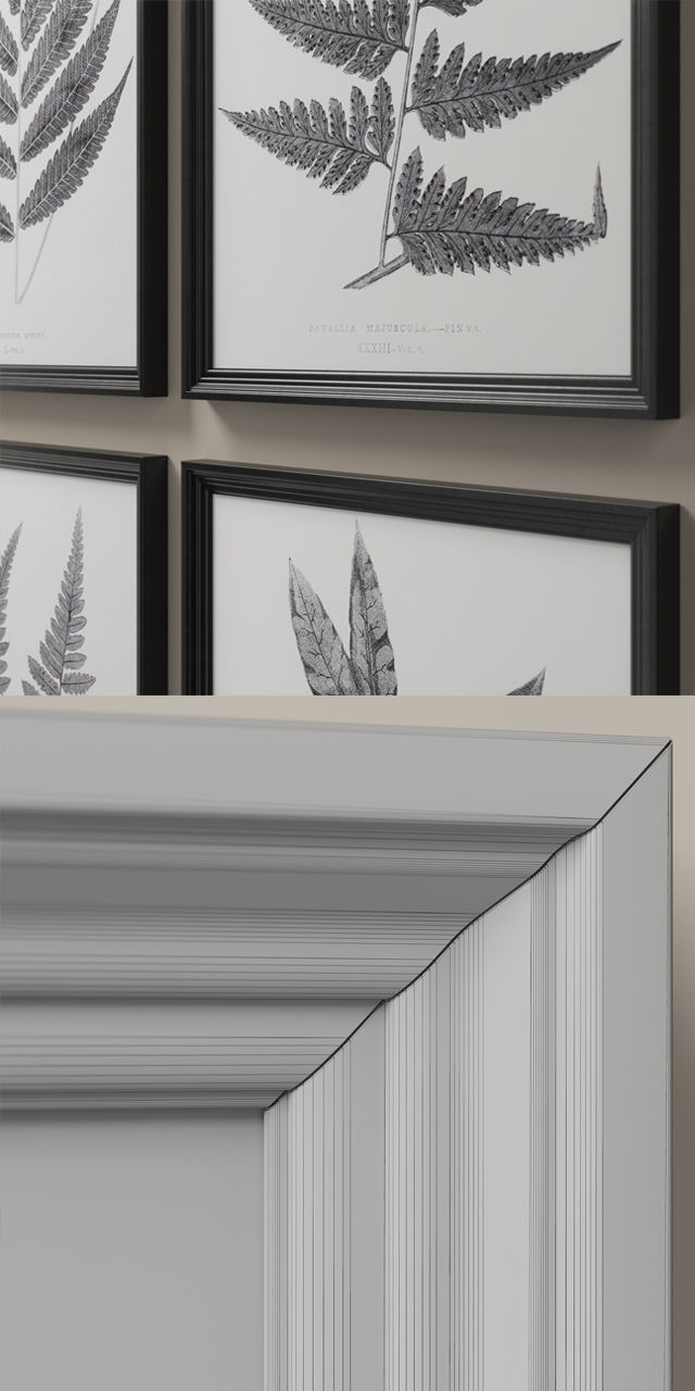 Restoration Hardware posters  3D model_6