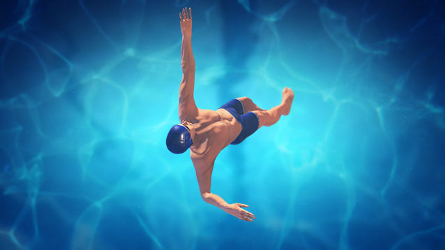 4 Swimming styles Animation Bundle 3D model_14