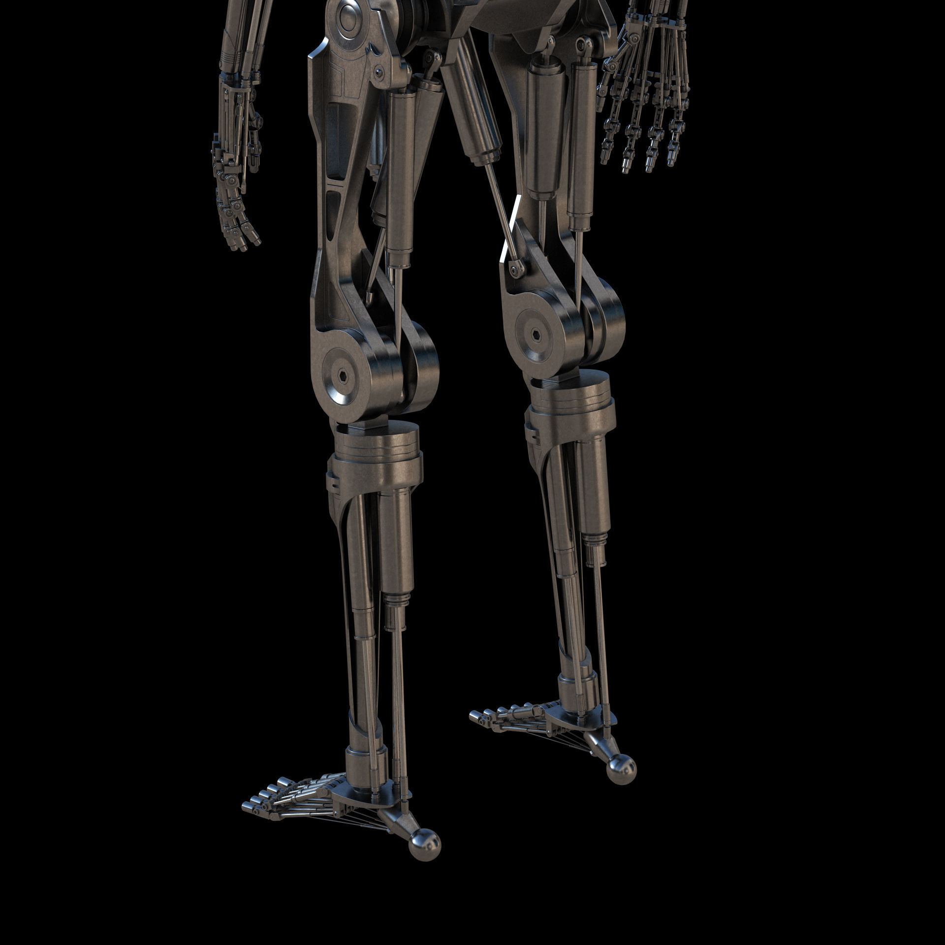 Terminator T-800 Endoskeleton 3D model_17