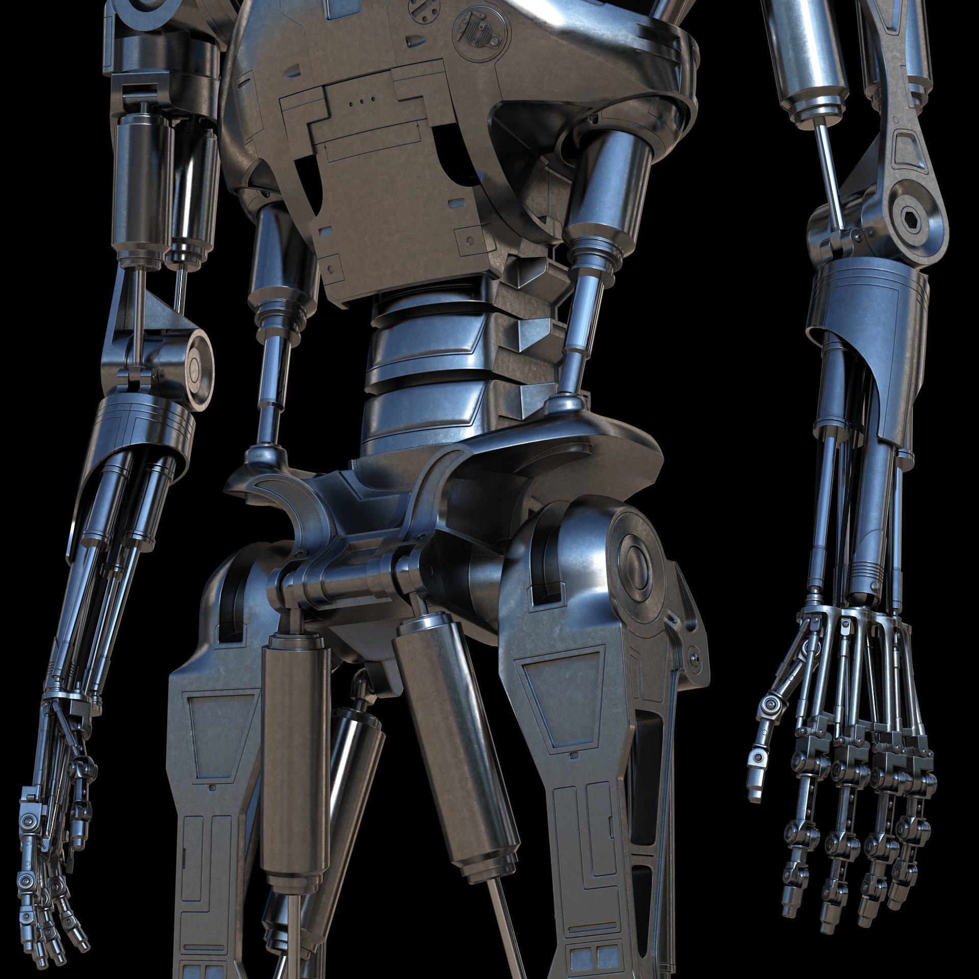 Terminator T-800 Endoskeleton 3D model_19