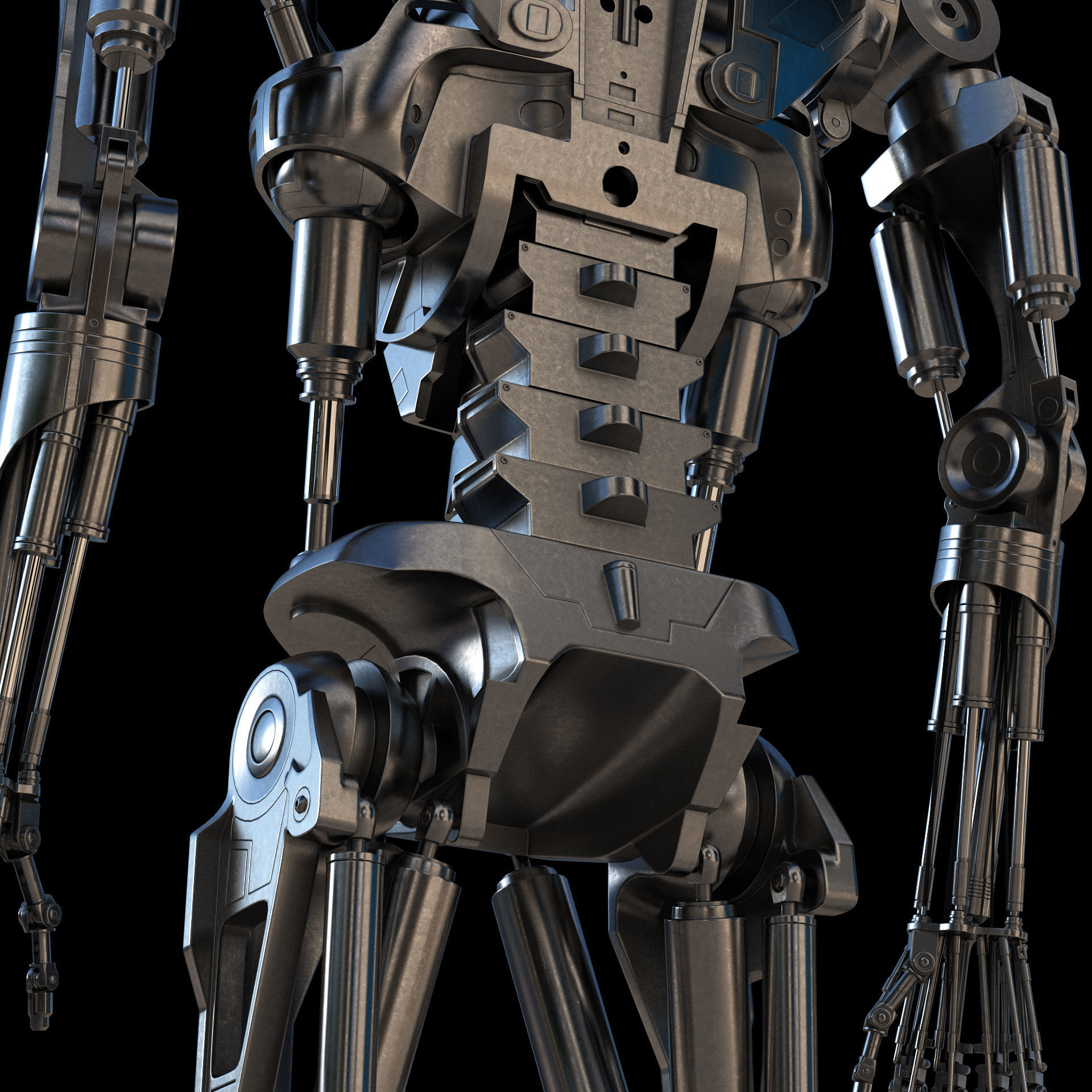Terminator T-800 Endoskeleton 3D model_22