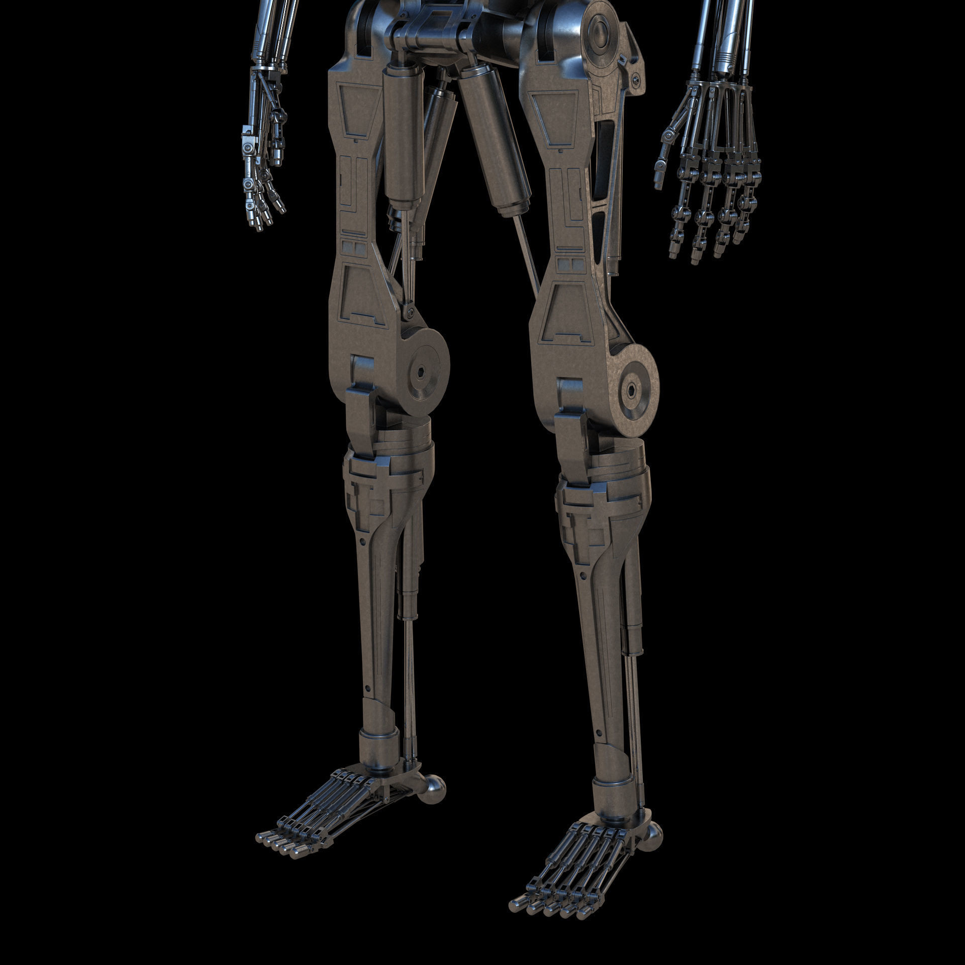 Terminator T-800 Endoskeleton 3D model_15