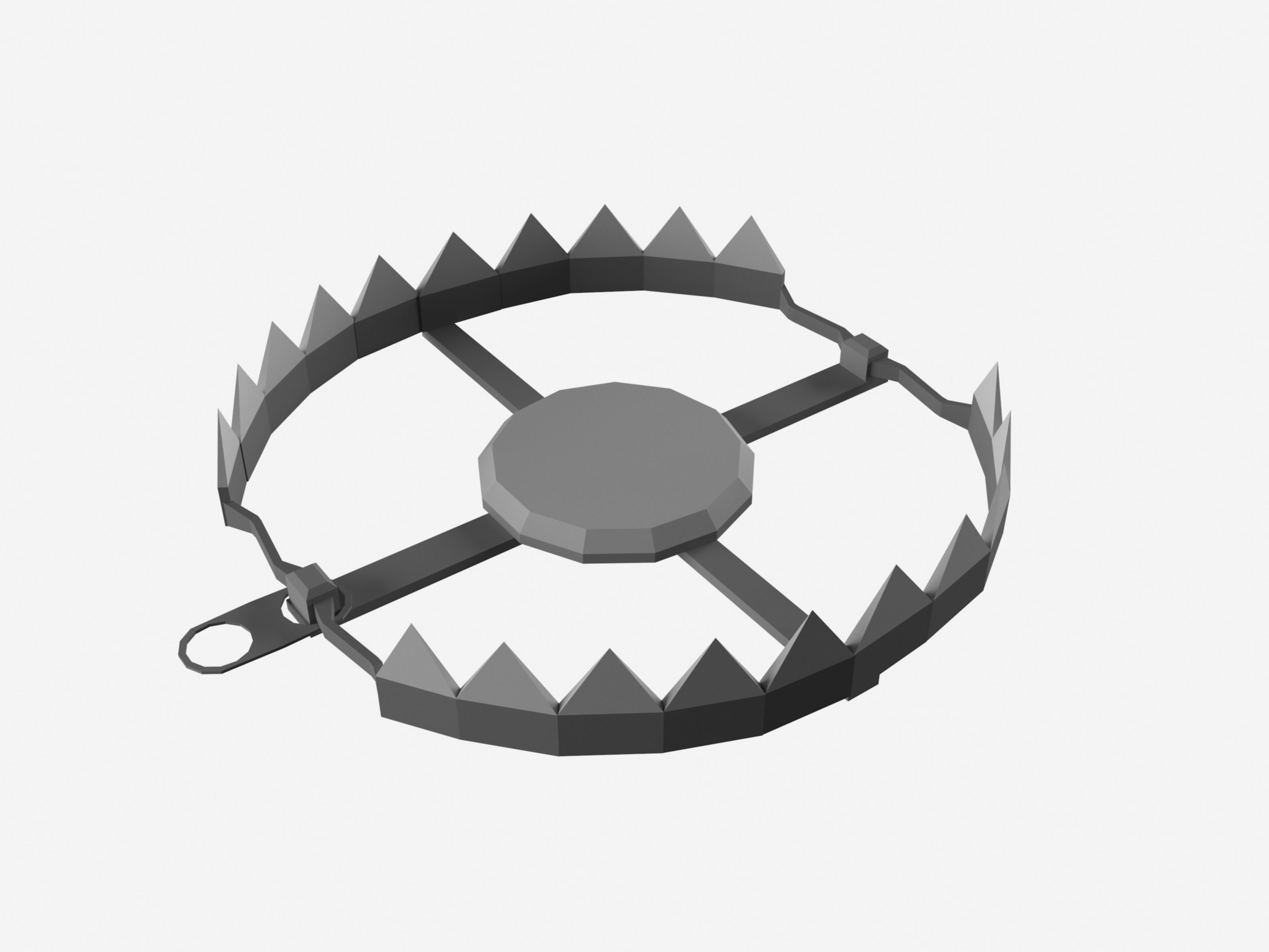 Low Poly Survival Weapon Pack Low-poly 3D model_10