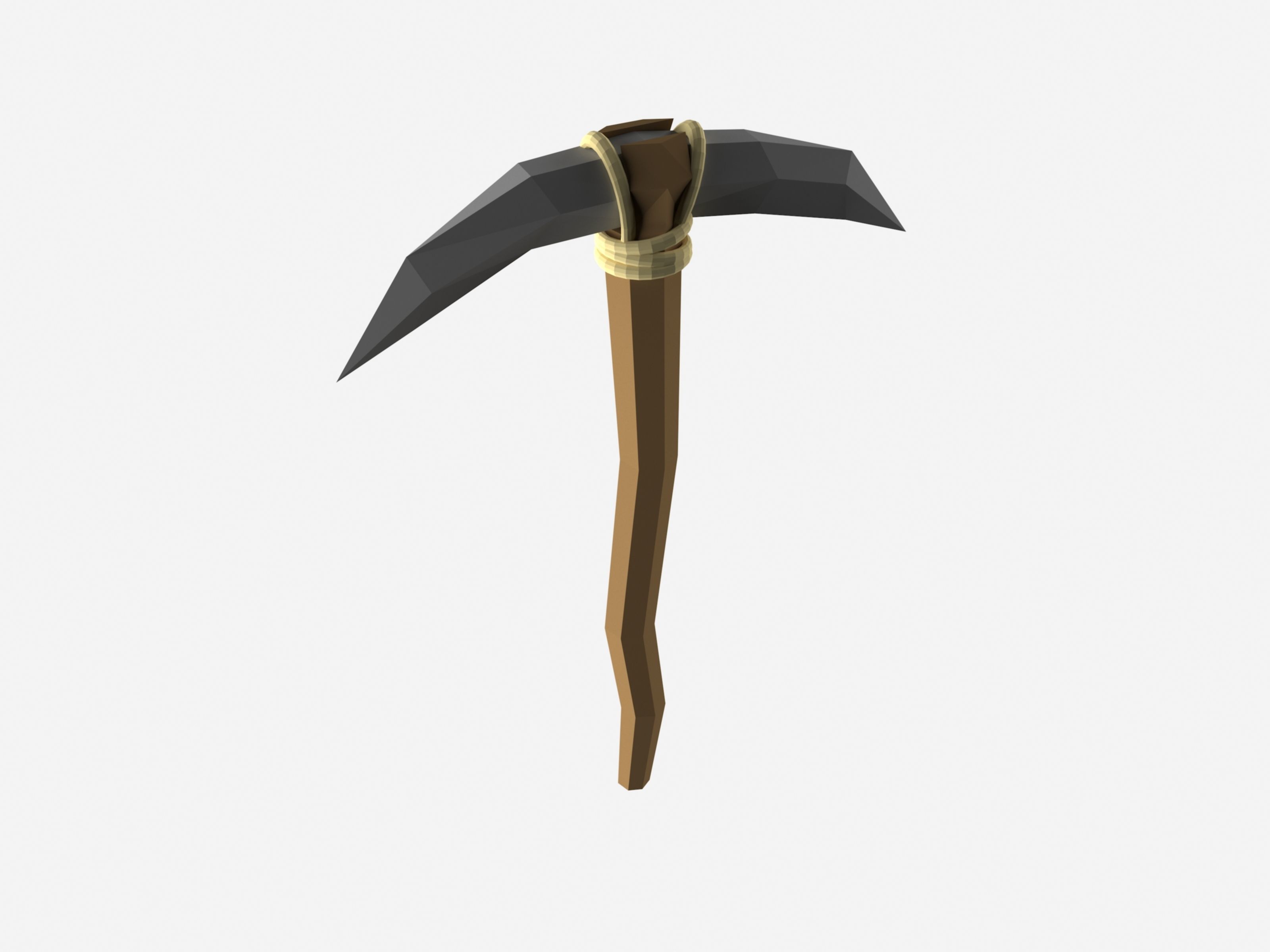 Low Poly Survival Weapon Pack Low-poly 3D model_5