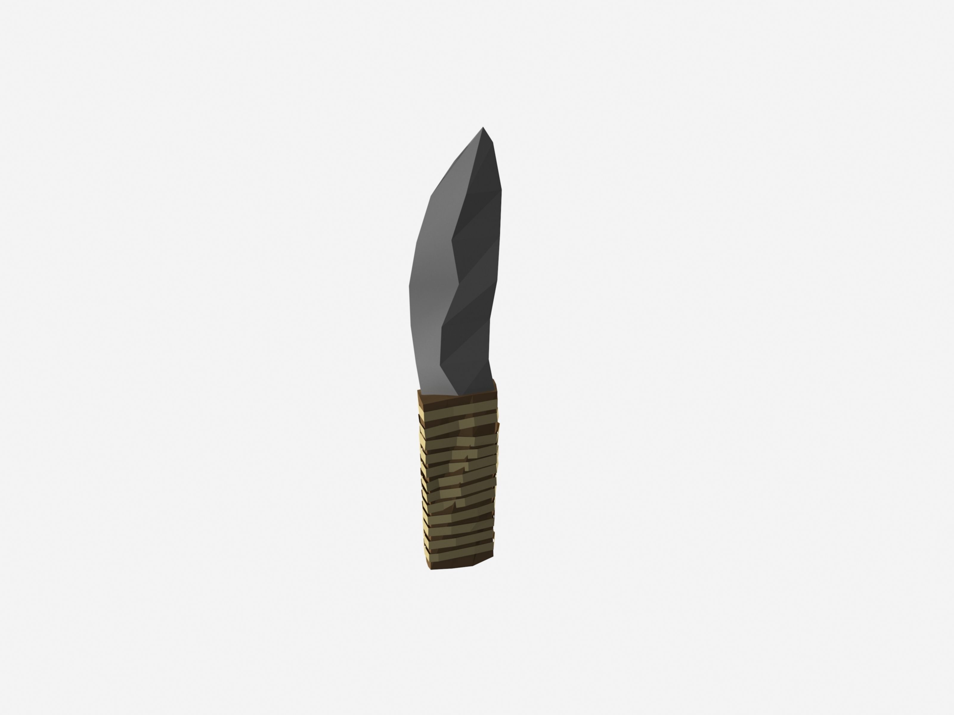 Low Poly Survival Weapon Pack Low-poly 3D model_9