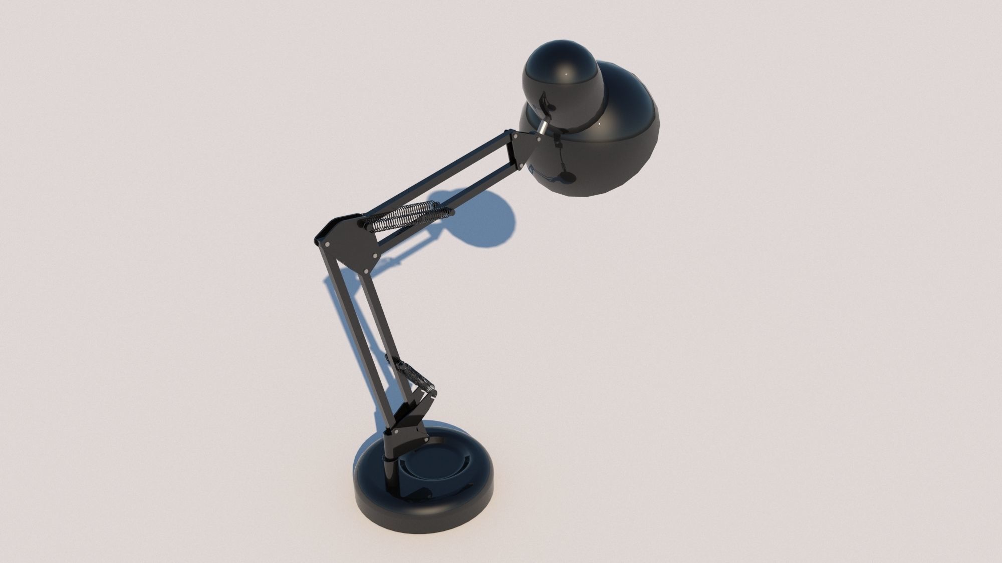 Table Lamp 3D model_2