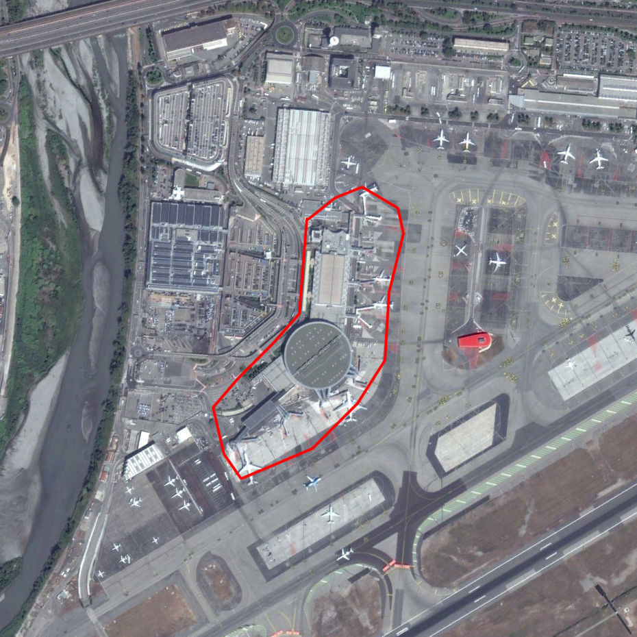 LFMN Terminal 2 Low-poly 3D model_21