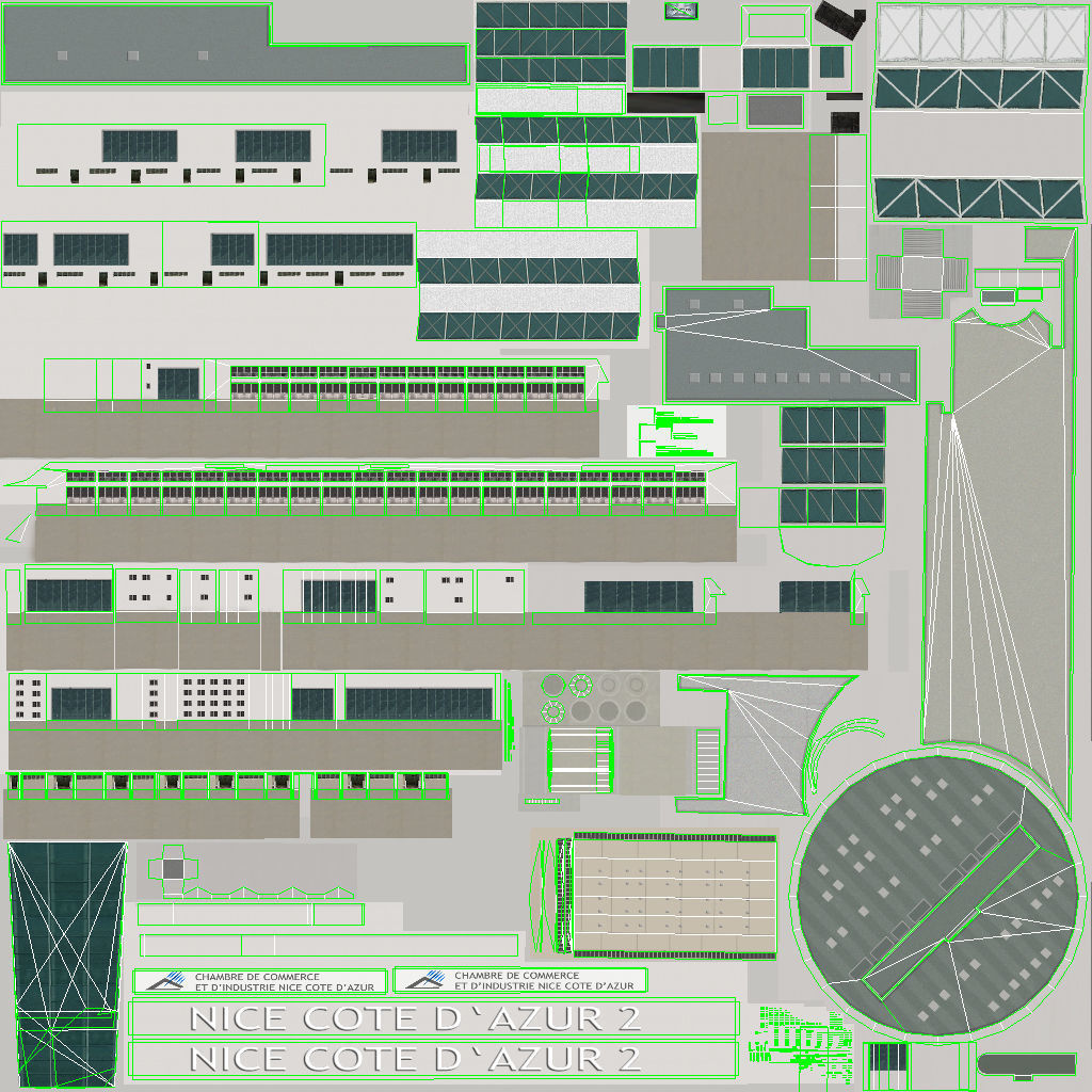 LFMN Terminal 2 Low-poly 3D model_20