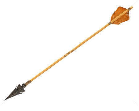 Hunting Bow Low-poly 3D model_2