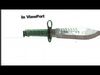 Bayonet Combat knife - pbr Low-poly 3D model_1