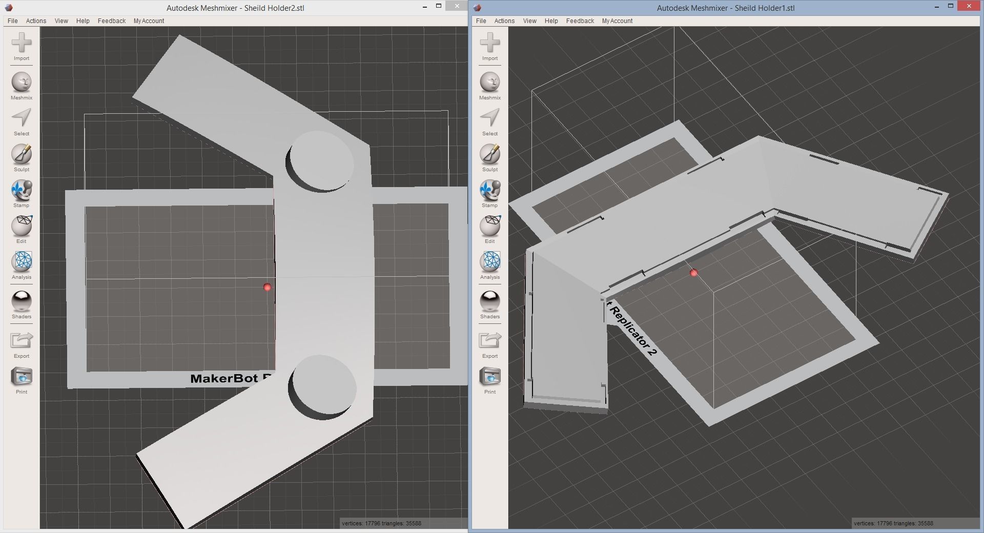 Captain America Shield 3D print model_5
