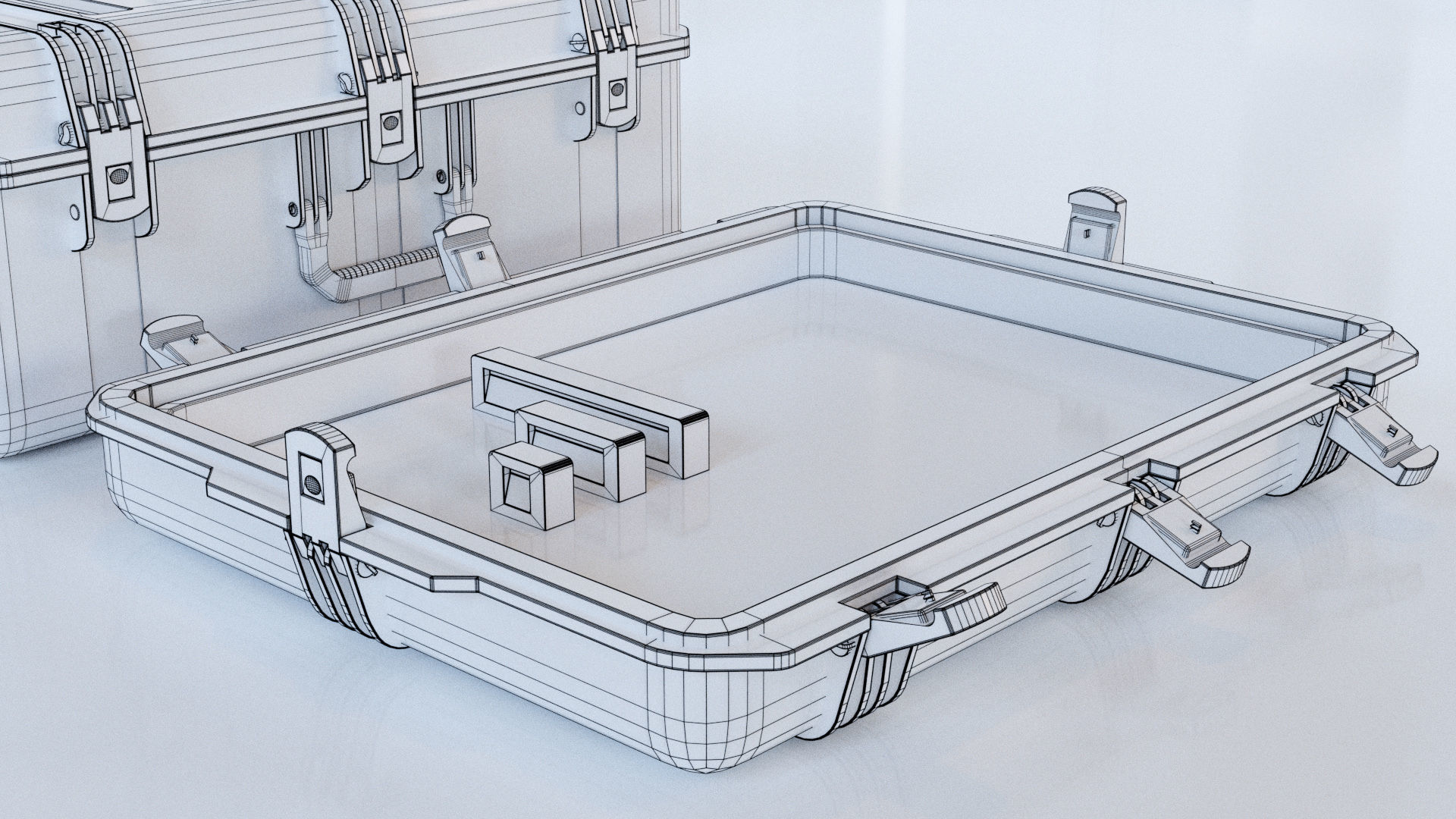 Gun and Boxes SciFi - PBR 3D Asset Kit Low-poly 3D model_24