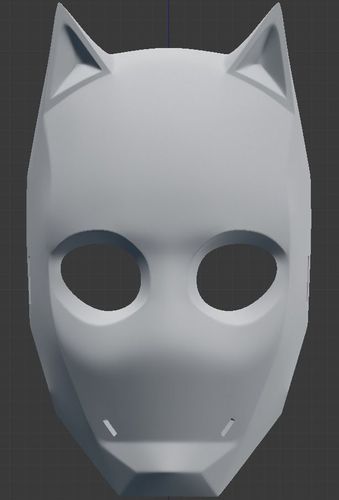 Bounty Hunter cat mask for 3d print 3D print model