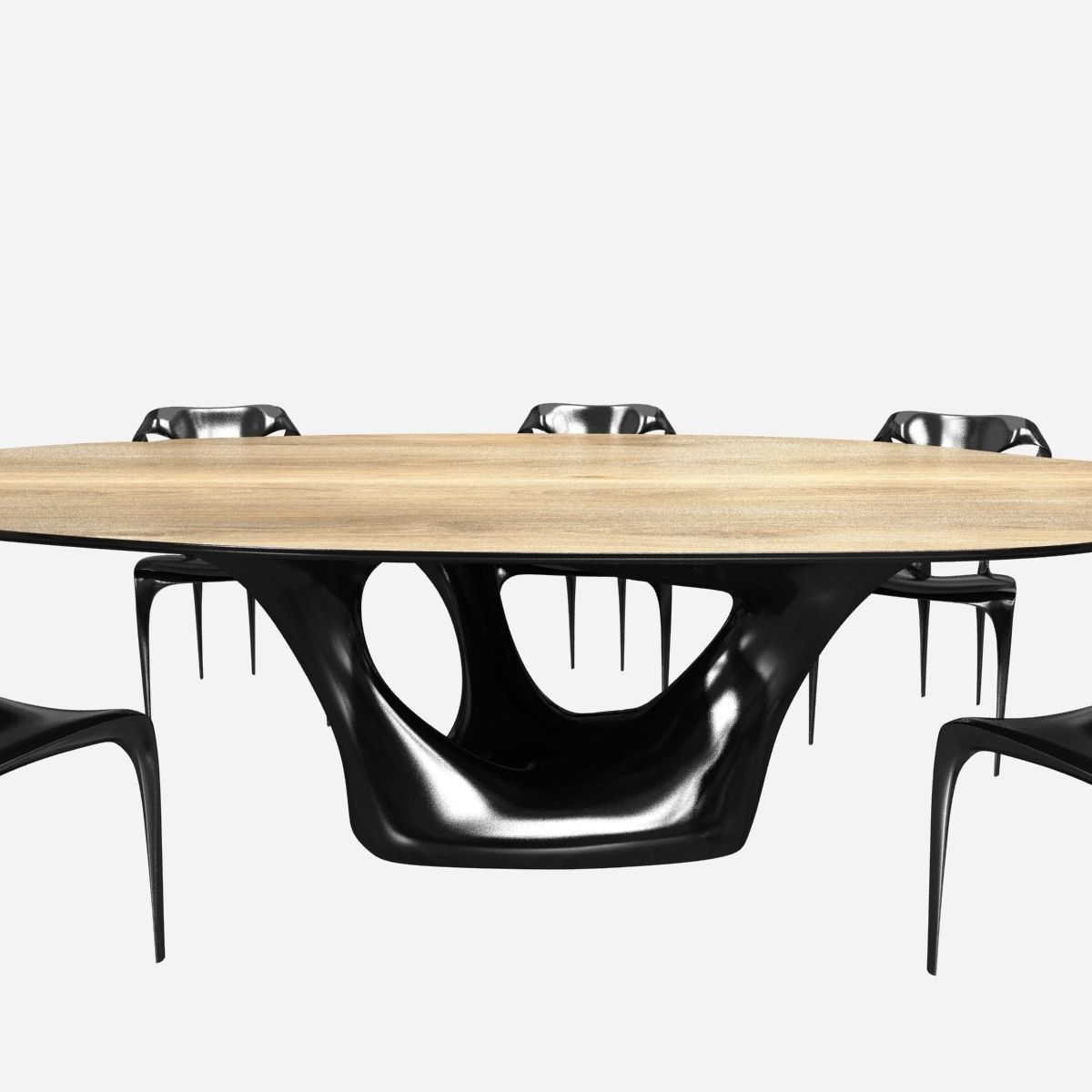 joseph walsh dommus erosion table and domus enignum chair 3D model_3