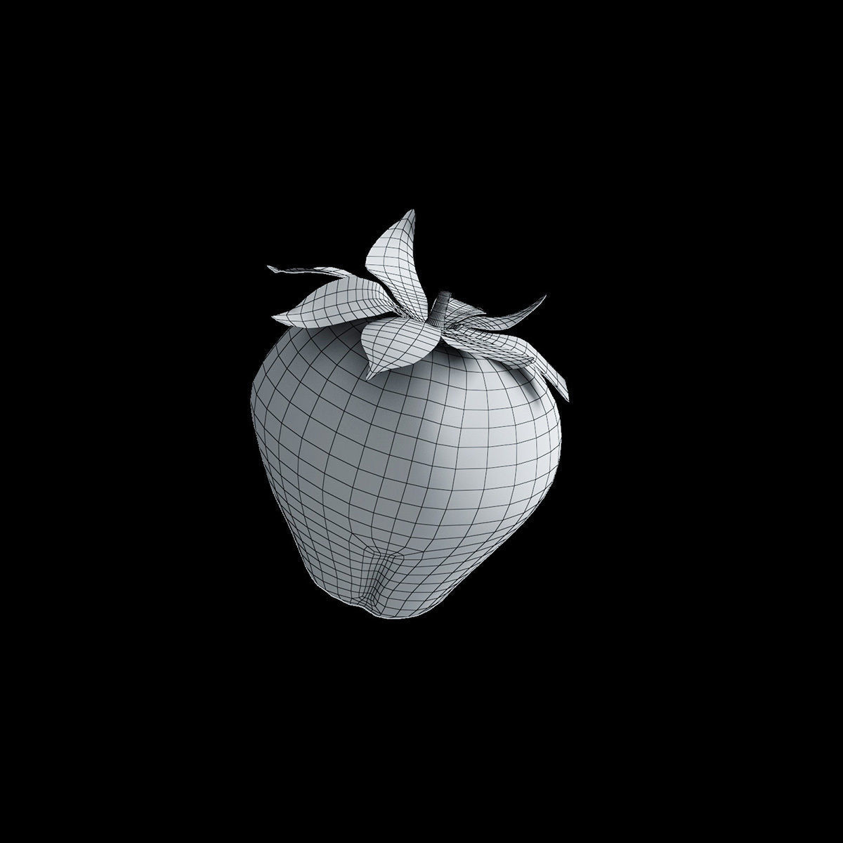 jam set strawberry 3D model_2