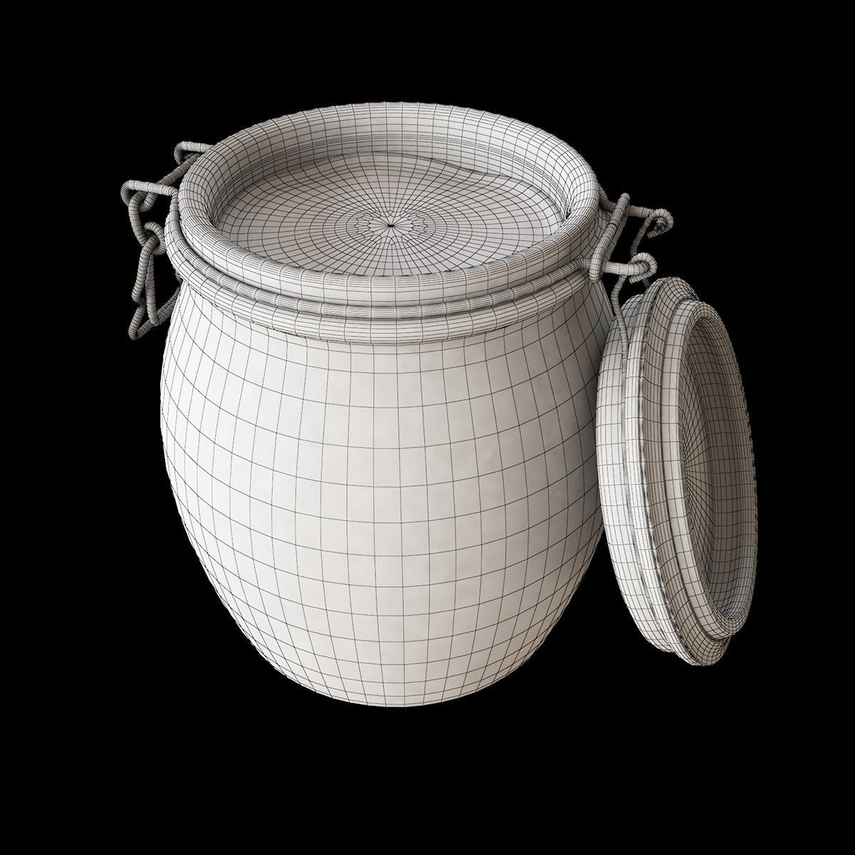 jam set strawberry 3D model_6