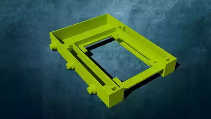 SSD Adapter Free 3D print model