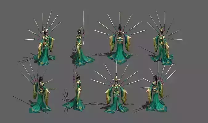 A disciple of the sword school     Swordsman