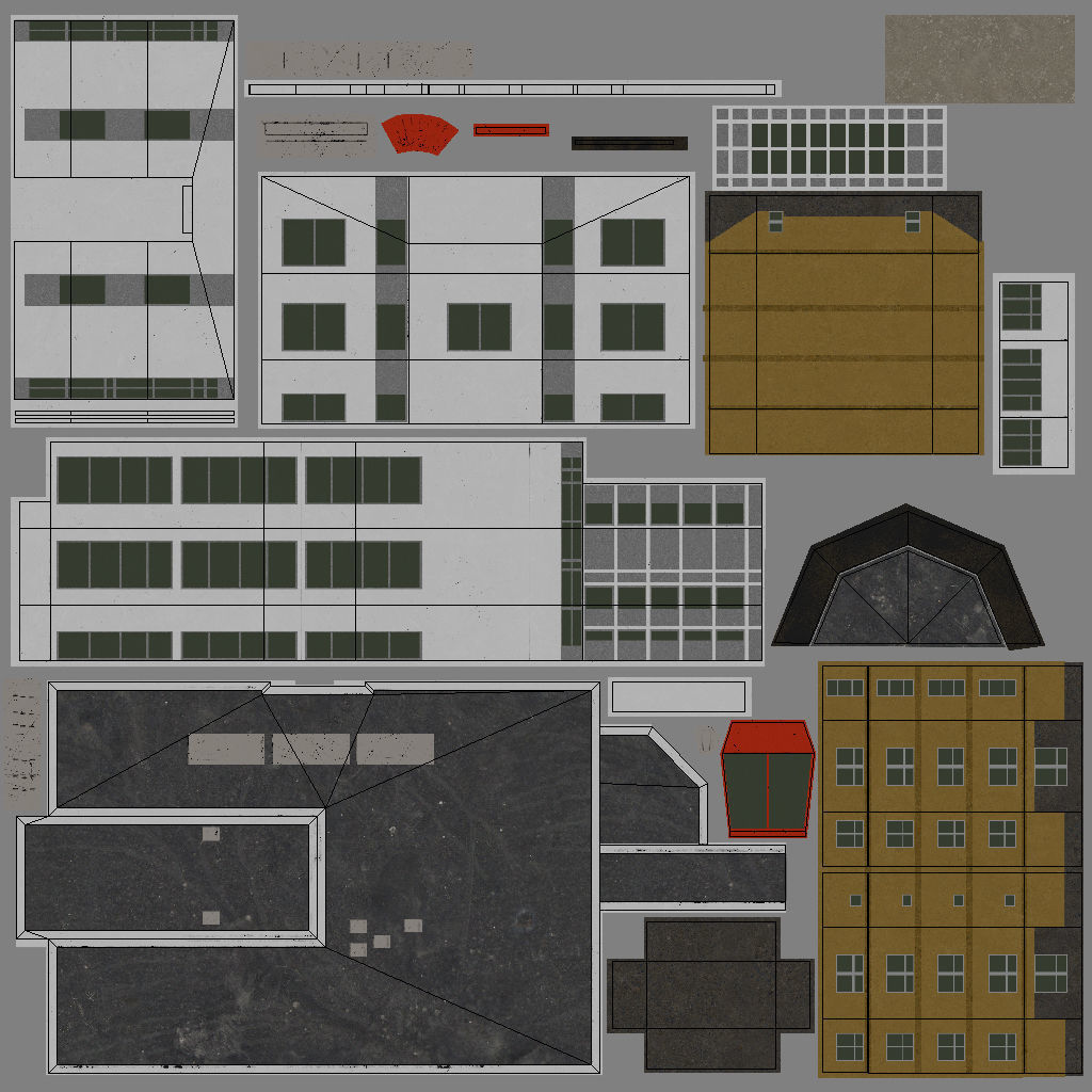 EDDB Control Tower 2 Low-poly 3D model_14