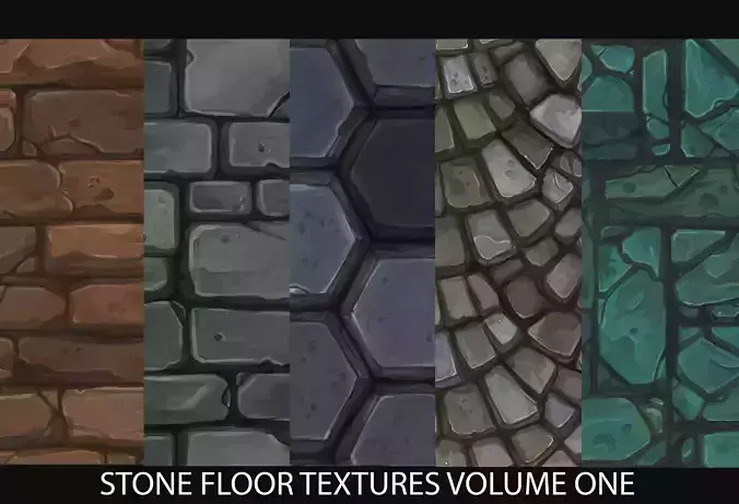 Stone Floor Textures - Volume 1