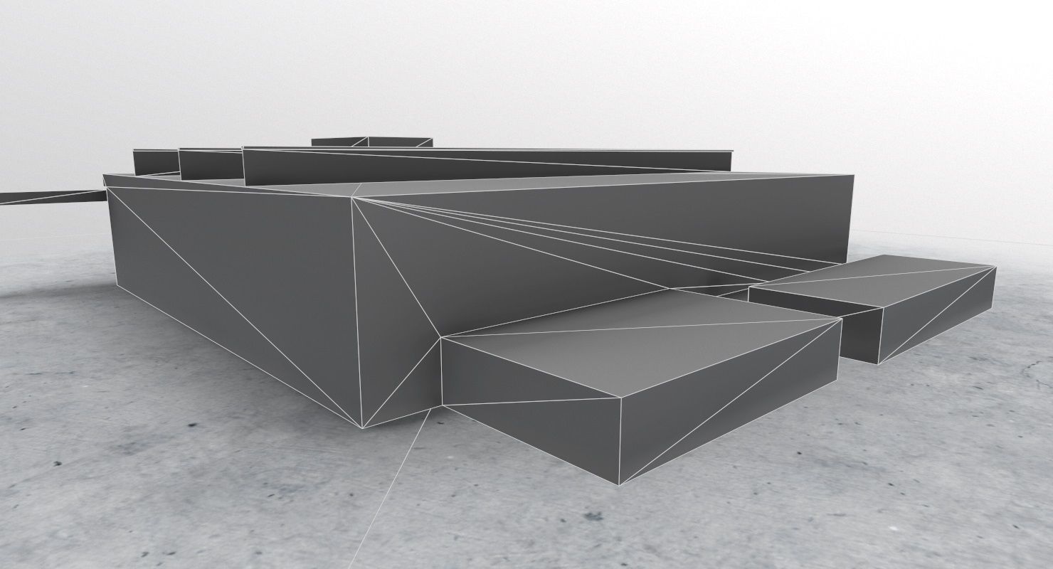 EDDB Hangar 1 Low-poly 3D model_10