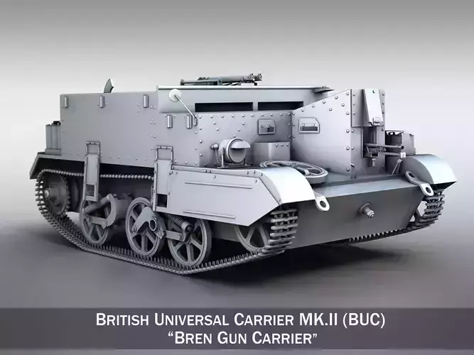 Universal Carrier MK2 - Bren Gun Carrier 