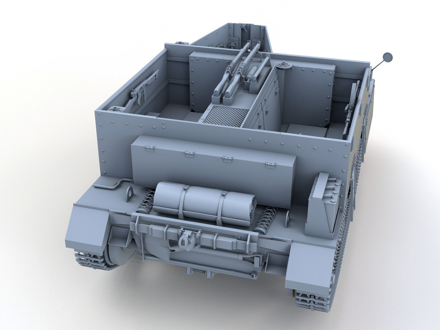 Universal Carrier MK2 - Bren Gun Carrier  3D model_3