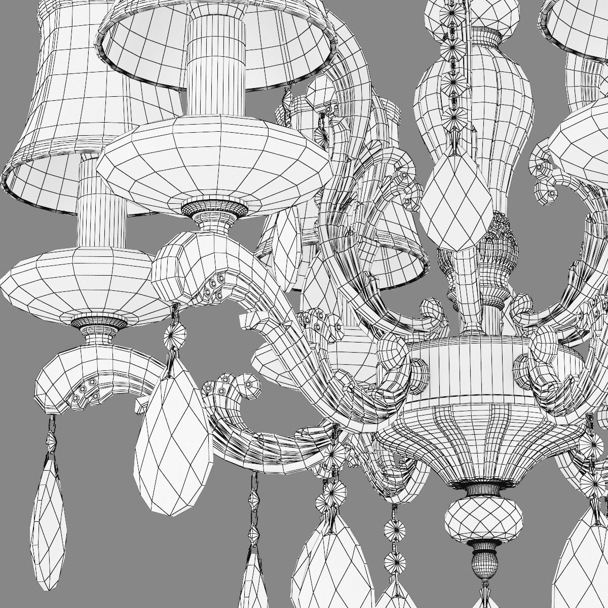 699068 Battitura Osgona Chandelier 3D model_7