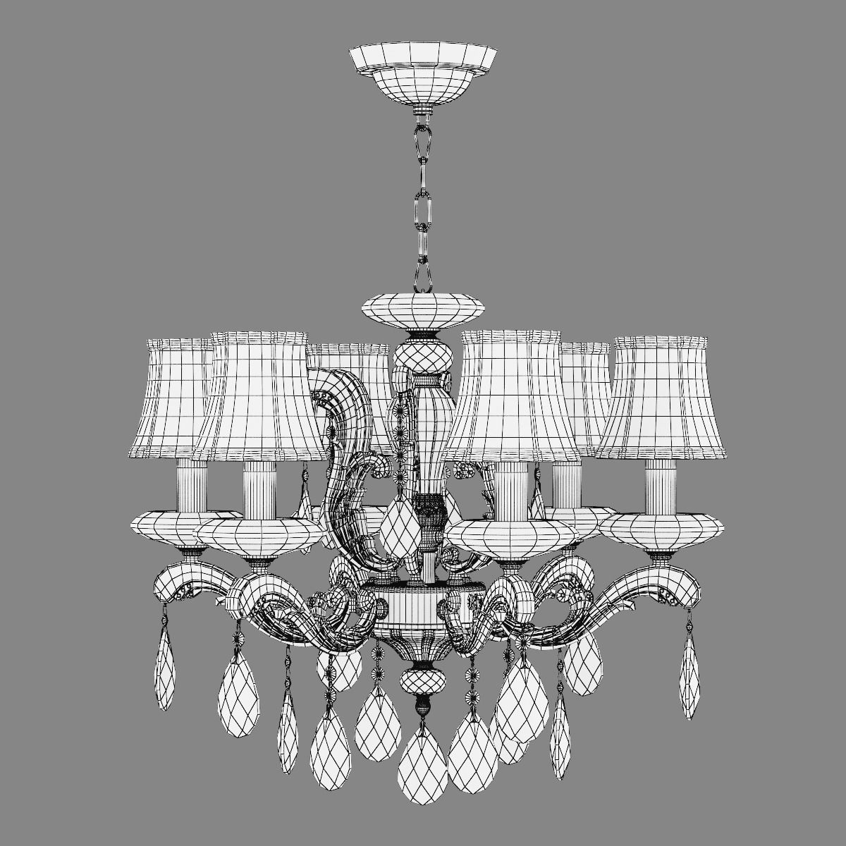 699068 Battitura Osgona Chandelier 3D model_5