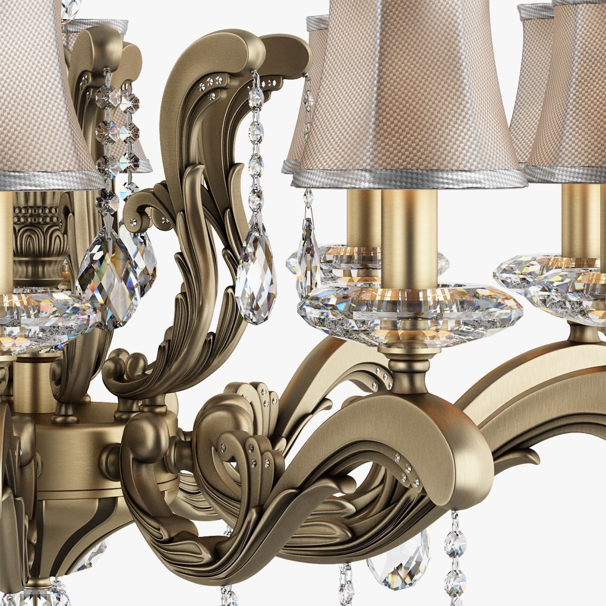 699108 Battitura Osgona Chandelier 3D model_4
