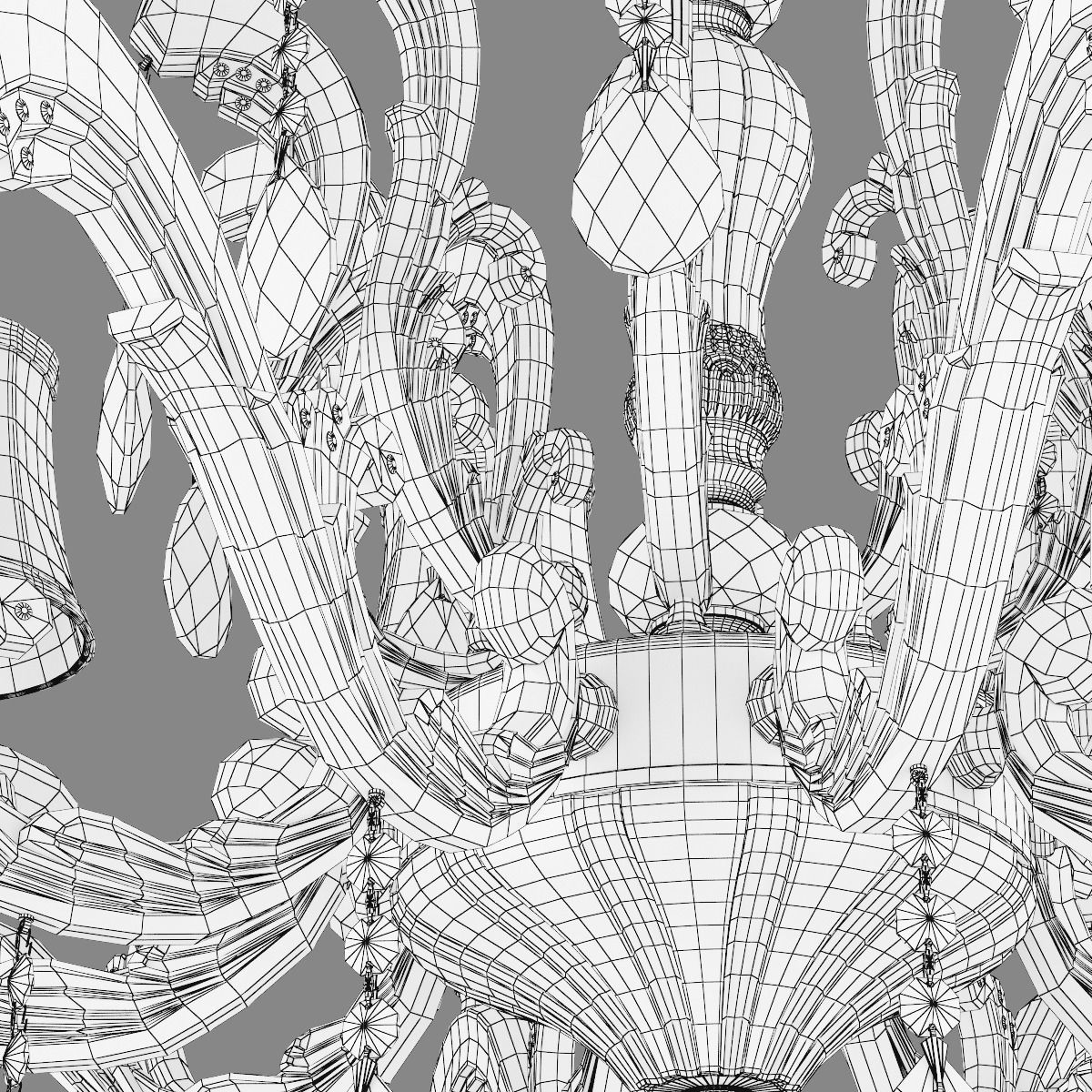 699108 Battitura Osgona Chandelier 3D model_7