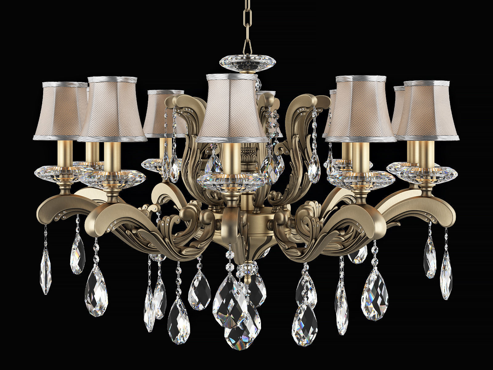 699108 Battitura Osgona Chandelier 3D model_3