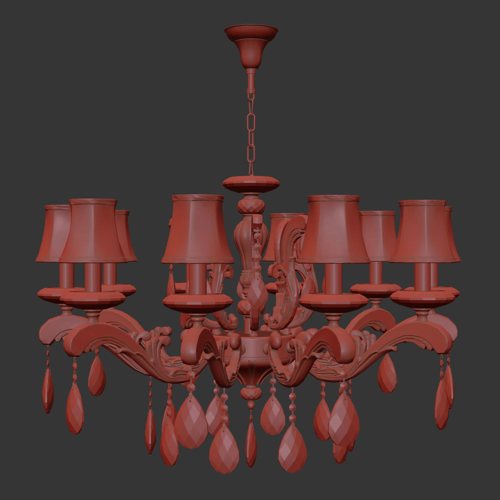 699108 Battitura Osgona Chandelier 3D model_8
