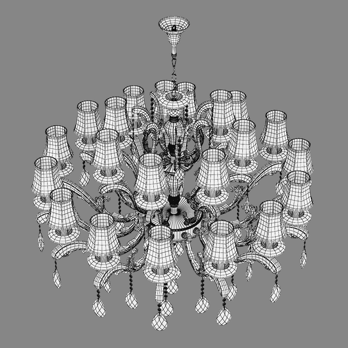 699218 Battitura Osgona Chandelier 3D model_6