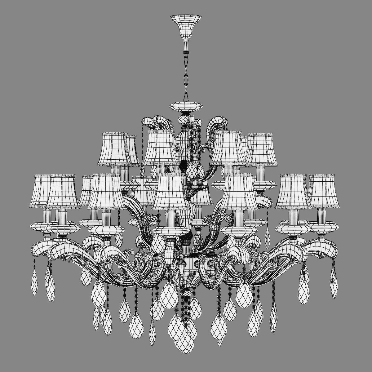 699218 Battitura Osgona Chandelier 3D model_5