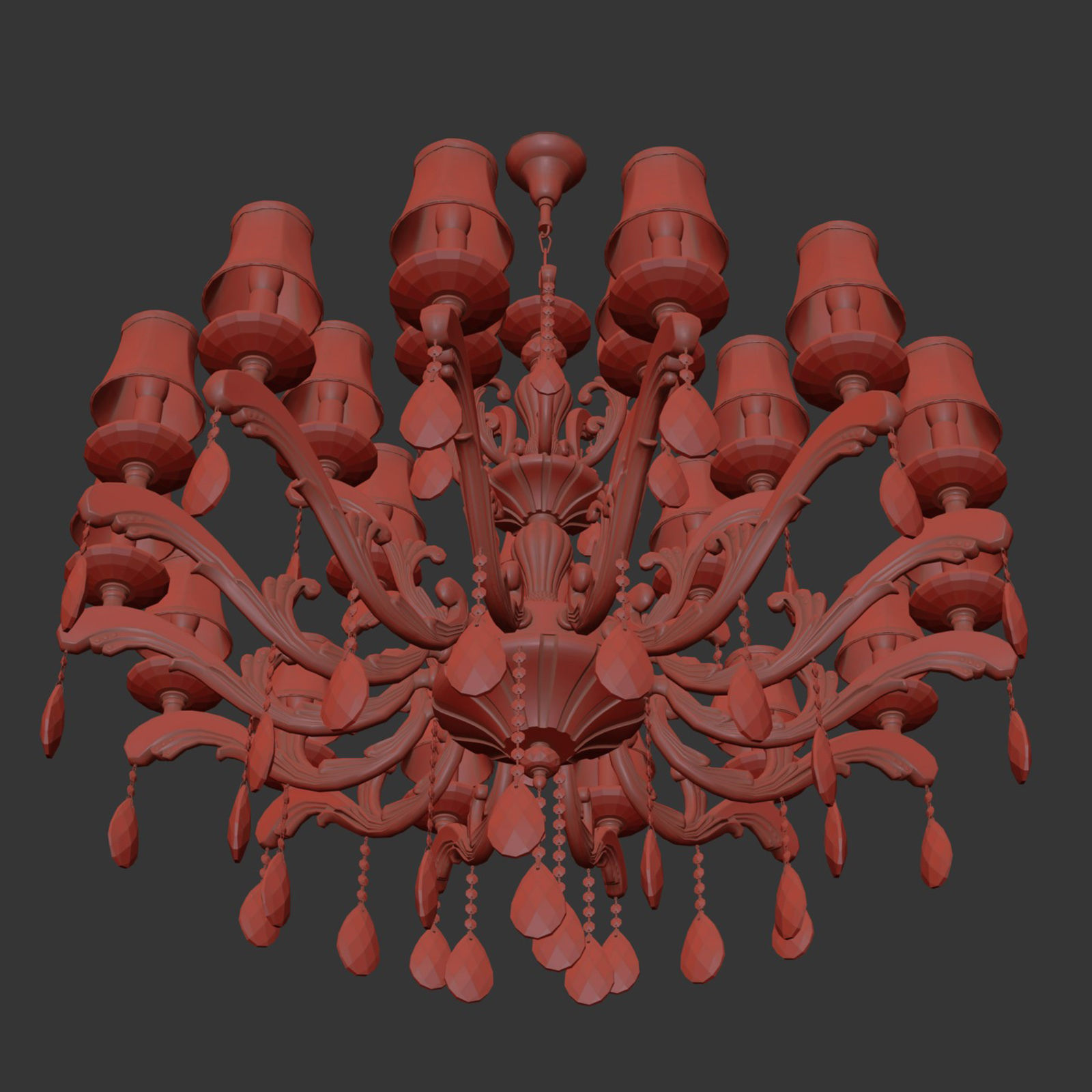 699218 Battitura Osgona Chandelier 3D model_9