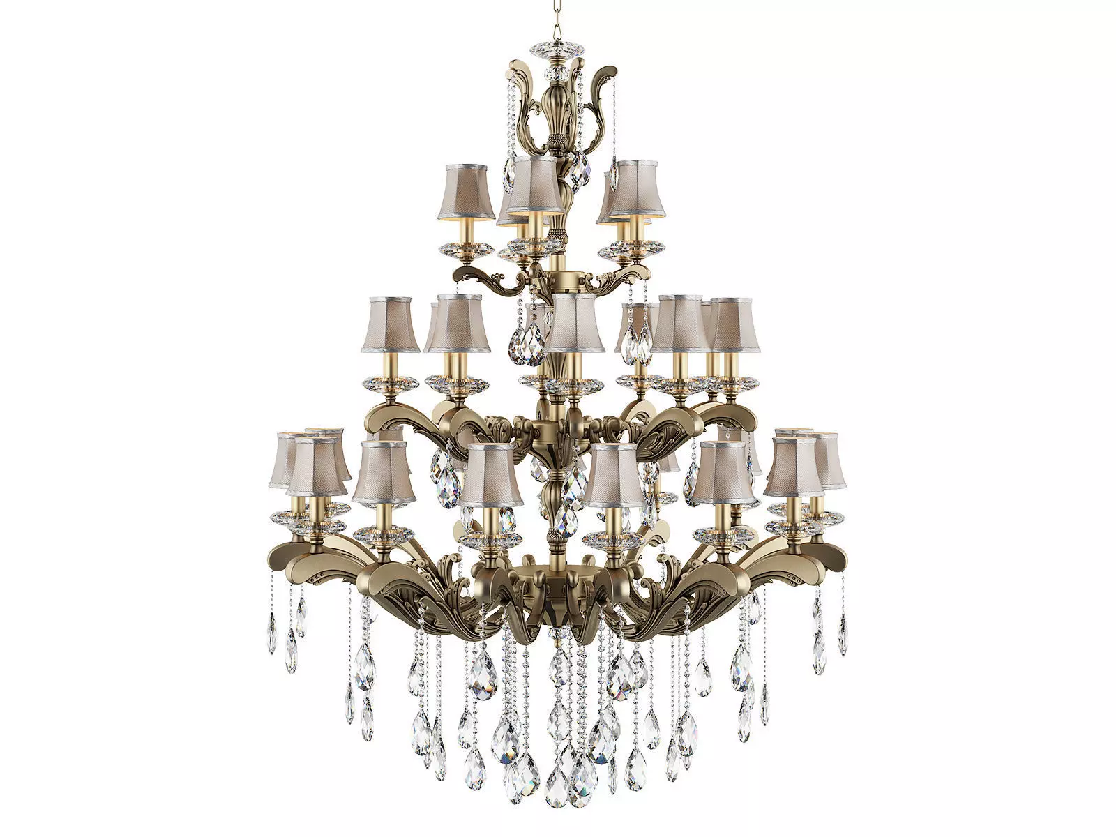 699308 Battitura Osgona Chandelier 3D model