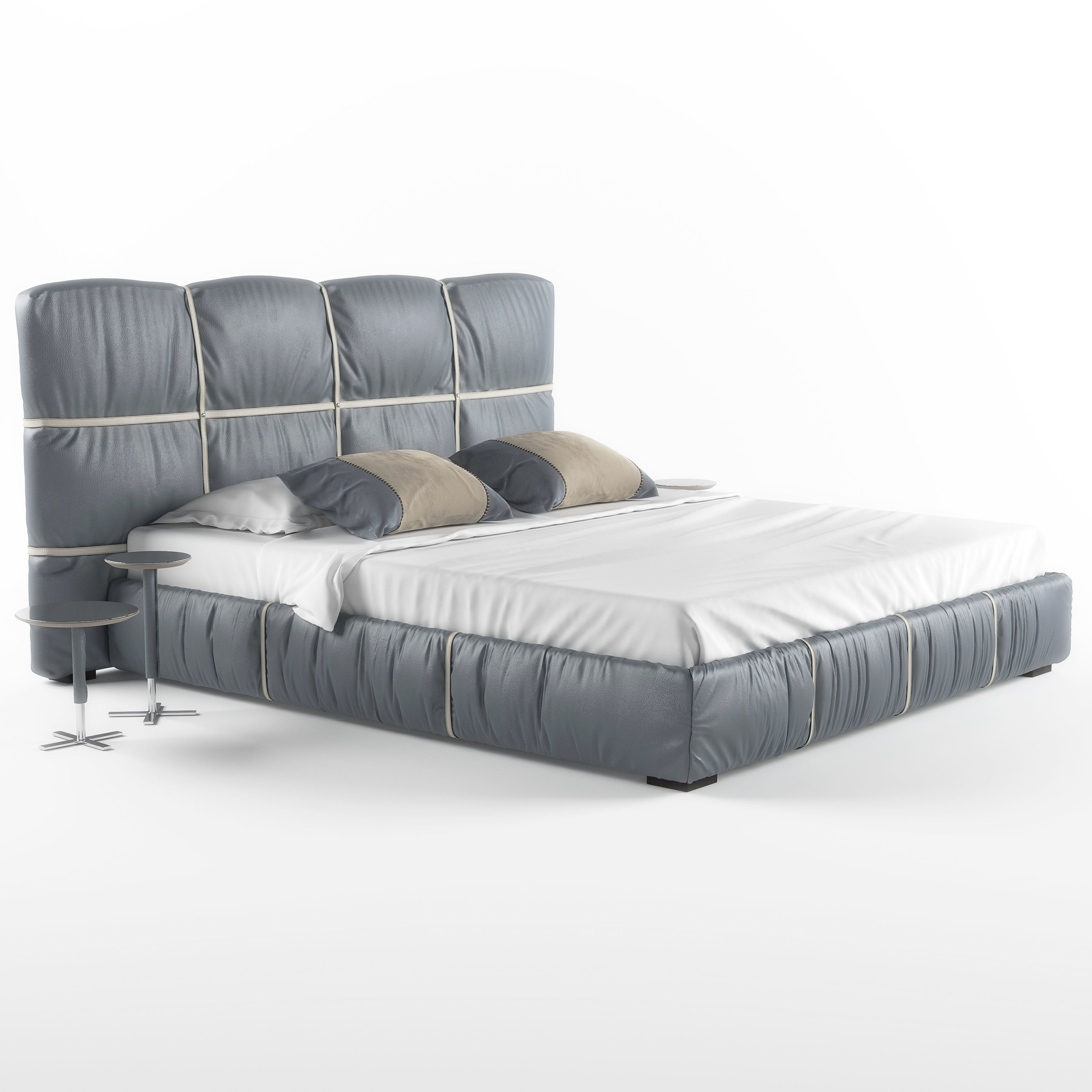 Gamma Crossover Night bed 3D model_2
