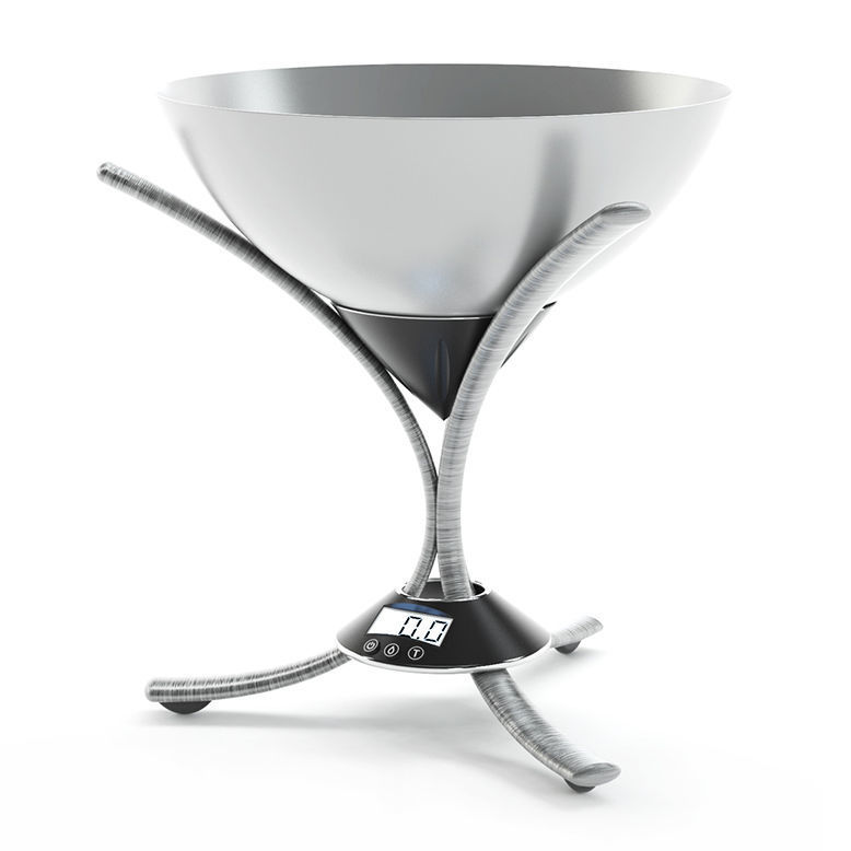 kitchen scales  3D model_2