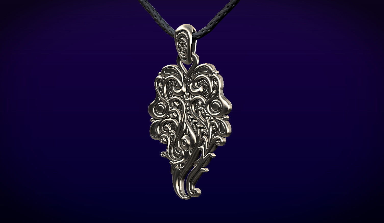 Scythian Gryphon Pendant 3D print model_4
