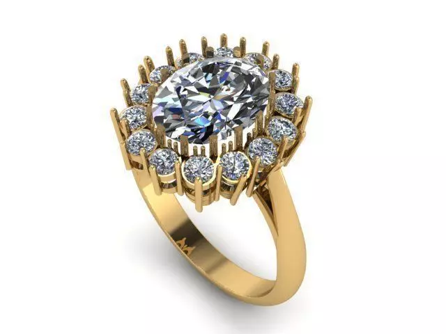 Ring T00884 3D print model_0