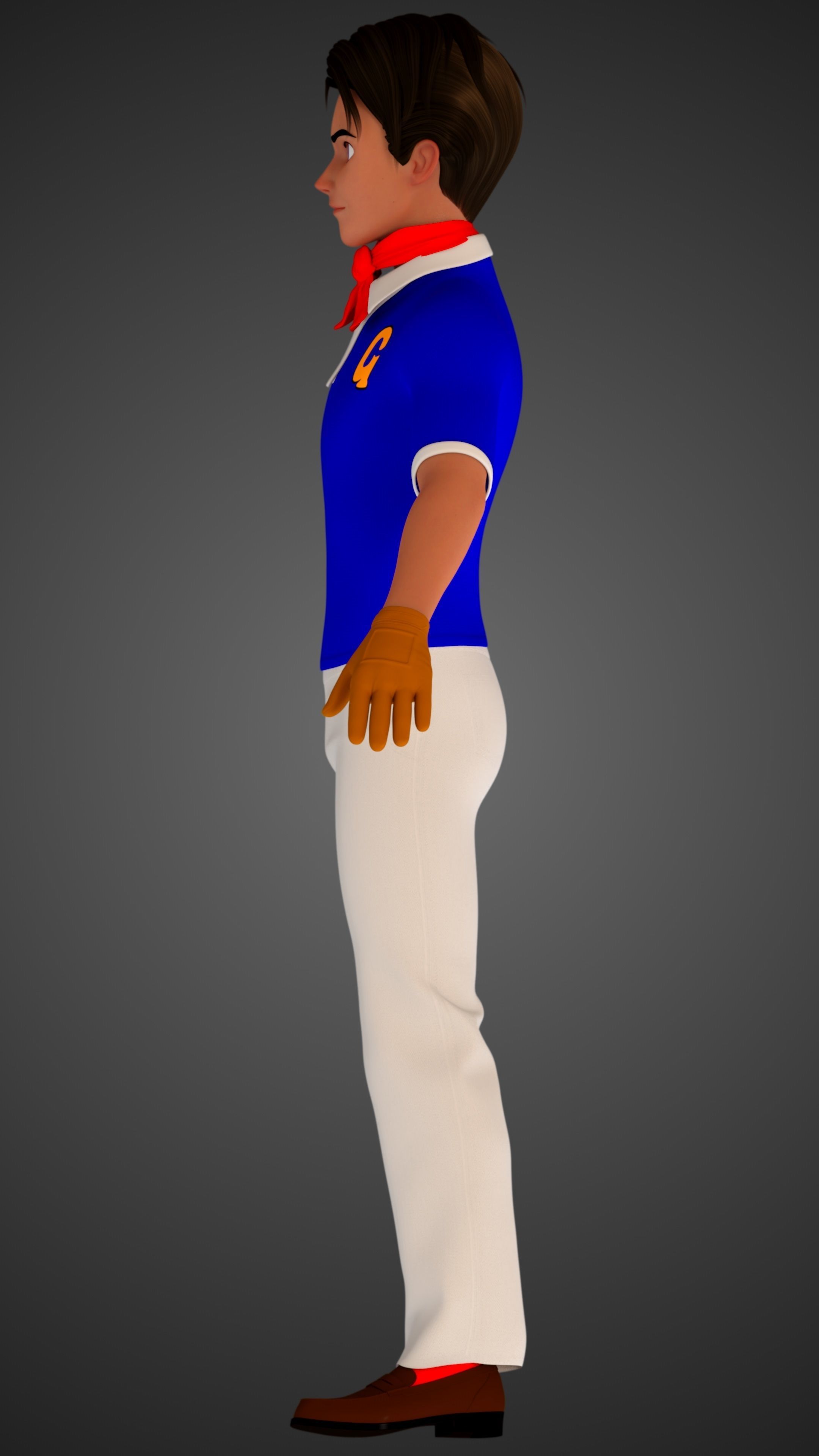 Speed Racer - Go Mifune - Meteoro 3D model_12